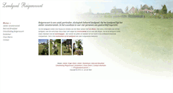Desktop Screenshot of landgoedreigersvoort.nl